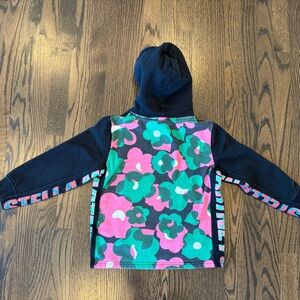 Stella McCartney Kids Floral Hoodie - Pink and Green